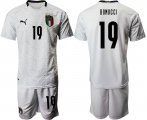 Wholesale Cheap 2021 Men Italy away 19 white soccer jerseys