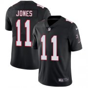 Wholesale Cheap Nike Falcons #11 Julio Jones Black Alternate Men's Stitched NFL Vapor Untouchable Limited Jersey