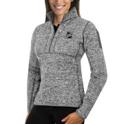 Wholesale Cheap NHL Antigua Women's Fortune 1/2-Zip Pullover Sweater Black