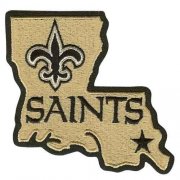Wholesale Cheap Stitched New Orleans Saints Louisiana State Logo Jersey Patch