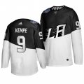 Wholesale Cheap Adidas Los Angeles Kings #9 Adrian Kempe Men's 2020 Stadium Series White Black Stitched NHL Jersey