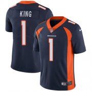 Wholesale Cheap Nike Broncos #1 Marquette King Navy Blue Alternate Men's Stitched NFL Vapor Untouchable Limited Jersey
