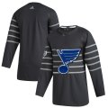 Wholesale Cheap Men's St. Louis Blues Adidas Gray 2020 NHL All-Star Game Authentic Jersey