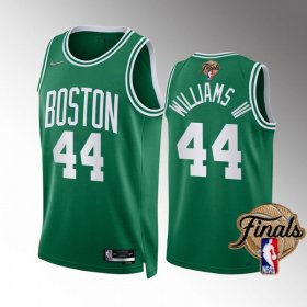 Wholesale Cheap Men\'s Boston Celtics #44 Robert Williams III Green 2022 Finals Stitched Jersey