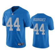 Wholesale Cheap Men's Detroit Lions #44 Malcolm Rodriguez Blue Vapor Untouchable Limited Stitched Jersey