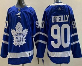 Wholesale Cheap Men\'s Toronto Maple Leafs #90 Ryan OReilly Blue Authentitc Jersey