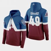 Wholesale Cheap Adidas Colorado Avalanche #49 Samuel Girard Men's Burgundy 2020 Stadium Series Hoodie