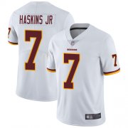 Wholesale Cheap Nike Redskins #7 Dwayne Haskins Jr White Men's Stitched NFL Vapor Untouchable Limited Jersey