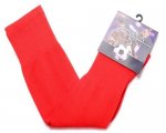 Wholesale Cheap Blank Soccer Football Sock Red