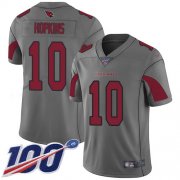 Wholesale Cheap Nike Cardinals #10 DeAndre Hopkins Silver Men's Stitched NFL Limited Inverted Legend 100th Season Jersey