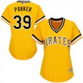 Wholesale Cheap Pirates #39 Dave Parker Gold Alternate Women's Stitched MLB Jersey