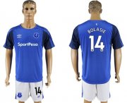 Wholesale Cheap Everton #14 Bolasie Home Soccer Club Jersey