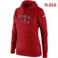 Wholesale Cheap Women's Nike Houston Texans Heart & Soul Pullover Hoodie Red
