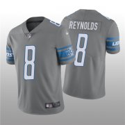 Wholesale Cheap Men's Detroit Lions #8 Josh Reynolds Grey Vapor Untouchable Limited Stitched Jersey