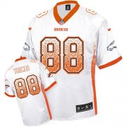 Wholesale Cheap Nike Broncos #88 Demaryius Thomas White Men's Stitched NFL Elite Drift Fashion Jersey