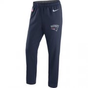 Wholesale Cheap Men's New England Patriots Nike Navy Circuit Sideline Performance Pants