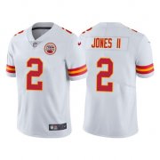 Wholesale Cheap Men's Kansas City Chiefs #2 Ronald Jones II White Vapor Untouchable Limited Stitched Football Jersey