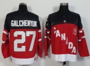 Wholesale Cheap Olympic CA. #27 Alex Galchenyuk Red 100th Anniversary Stitched NHL Jersey
