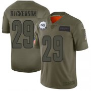 Wholesale Cheap Nike Rams #29 Eric Dickerson Camo Youth Stitched NFL Limited 2019 Salute to Service Jersey