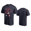 Wholesale Cheap Houston Texans #4 Deshaun Watson Navy Men's Player Graphic Powerhouse T-Shirt