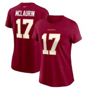 Wholesale Cheap Washington Redskins #17 Terry McLaurin Football Team Nike Women's Player Name & Number T-Shirt Burgundy