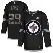 Wholesale Cheap Adidas Jets #29 Patrik Laine Black Authentic Classic Stitched NHL Jersey