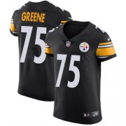 Wholesale Cheap Nike Steelers #75 Joe Greene Black Team Color Men's Stitched NFL Vapor Untouchable Elite Jersey