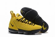 Wholesale Cheap Nike Lebron James 16 Air Cushion Shoes Yellow Black