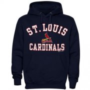 Wholesale Cheap St.Louis Cardinals Fastball Fleece Pullover Navy Blue MLB Hoodie