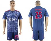 Wholesale Cheap Ajax #25 Dolberg Away Soccer Club Jersey