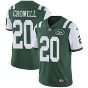 Wholesale Cheap Nike Jets #20 Isaiah Crowell Green Team Color Men's Stitched NFL Vapor Untouchable Limited Jersey