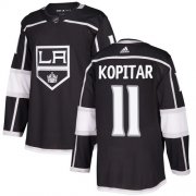 Wholesale Cheap Adidas Kings #11 Anze Kopitar Black Home Authentic Stitched NHL Jersey