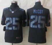Wholesale Cheap Nike Bills #25 LeSean McCoy Black Men's Stitched NFL Impact Limited Jersey