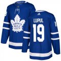 Wholesale Cheap Adidas Maple Leafs #19 Joffrey Lupul Blue Home Authentic Stitched Youth NHL Jersey