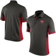 Wholesale Cheap Men's Nike NFL Tampa Bay Buccaneers Pewter Team Issue Performance Polo