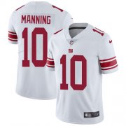 Wholesale Cheap Nike Giants #10 Eli Manning White Youth Stitched NFL Vapor Untouchable Limited Jersey
