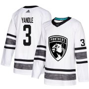 Wholesale Cheap Adidas Panthers #3 Keith Yandle White Authentic 2019 All-Star Stitched NHL Jersey