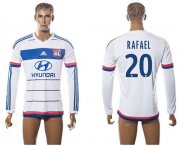 Wholesale Cheap Lyon #20 Rafael Home Long Sleeves Soccer Club Jersey