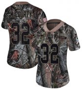 Wholesale Cheap Nike Patriots #32 Devin McCourty Camo Women's Stitched NFL Limited Rush Realtree Jersey
