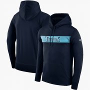 Wholesale Cheap Men's Tennessee Titans Nike Navy Sideline Team Performance Pullover Hoodie