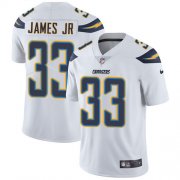 Wholesale Cheap Nike Chargers #33 Derwin James Jr White Men's Stitched NFL Vapor Untouchable Limited Jersey