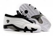 Wholesale Cheap Women's Air Jordan 14 Shoes White/black