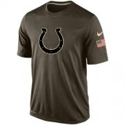 Wholesale Cheap Men's Indianapolis Colts Salute To Service Nike Dri-FIT T-Shirt