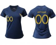 Wholesale Cheap Women's France Personalized Home Soccer Country Jersey