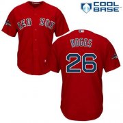 Wholesale Cheap Red Sox #26 Wade Boggs Red New Cool Base 2018 World Series Champions Stitched MLB Jersey