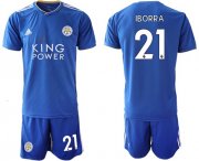 Wholesale Cheap Leicester City #21 Iborra Home Soccer Club Jersey
