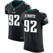 Wholesale Cheap Nike Eagles #92 Reggie White Black Alternate Men's Stitched NFL Vapor Untouchable Elite Jersey