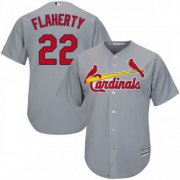 Wholesale Cheap Cardinals #22 Jack Flaherty Grey New Cool Base Stitched MLB Jersey
