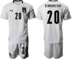 Wholesale Cheap 2021 Men Italy away 20 white soccer jerseys