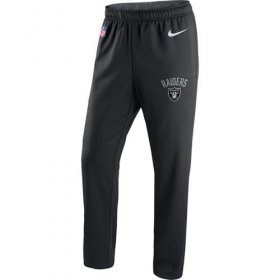 Wholesale Cheap Men\'s Las Vegas Raiders Nike Black Circuit Sideline Performance Pants